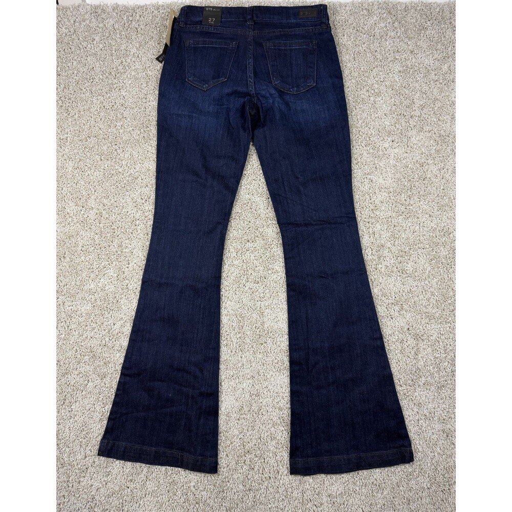 STS Blue Women's Bootcut Stretch Jeans Dark Wash Size 27 Mid Rise NWT - Picture 8 of 12